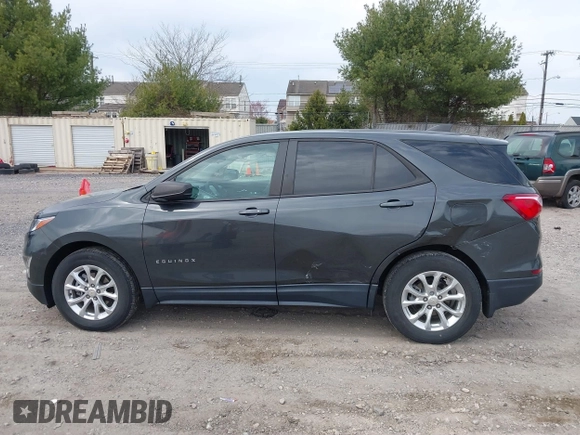 2020 Chevrolet Equinox LS with VIN 2GNAXHEV6L6279184, listed as a IAAI auction lot 41836935 with 19,164 mi miles and . Bid and sale history available at DreamBid. Image 14.