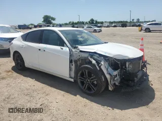 2023 Acura Integra Technology with VIN 19UDE4H6XPA008552, listed as a Copart auction lot 52537315 with 43,412 mi miles and Salvage title. Bid and sale history available at DreamBid. Image 4.