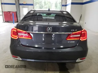 2016 Acura RLX Advance with VIN JH4KC1F98GC001304, listed as a Copart auction lot 73275384 with 102,783 mi miles and Salvage title. Bid and sale history available at DreamBid. Image 6.