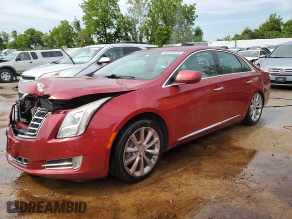 2013 Cadillac XTS Luxury with VIN 2G61P5S33D9121169, listed as a Copart auction lot 56491273 with 125,323 mi miles and Salvage title. Bid and sale history available at DreamBid. Image 1.
