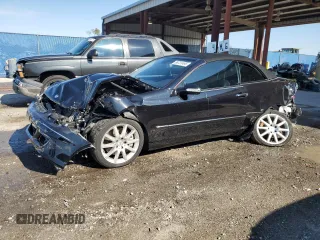 2007 Mercedes-Benz CLK 350 with VIN WDBTK56F97T080700, listed as a Copart auction lot 88722495 with 83,909 mi miles and Salvage Title. Bid and sale history available at carsss.com. Image 1.