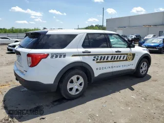 2022 Ford Police Interceptor Utility z VIN 1FM5K8AB5NGC14734, wystawiony jako Copart lot #55397525 z przebiegiem 43 026 mil mil oraz Szkody całkowita. Historia ofert i sprzedaży dostępna na DreamBid. Obrazek 3.