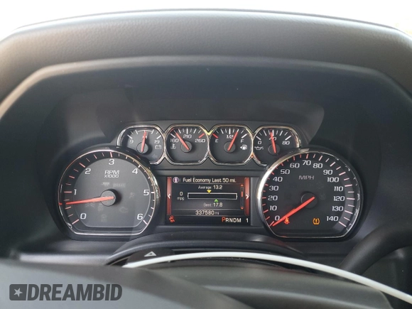 2015 GMC Sierra 2500HD SLT with VIN 1GT12ZEG4FF160722, listed as a Copart auction lot 75458644 with 337,580 mi miles and Salvage title. Bid and sale history available at DreamBid. Image 9.
