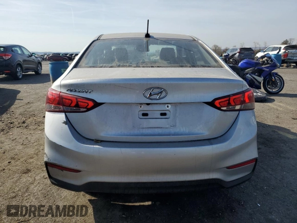 2018 Hyundai Accent Limited with VIN 3KPC34A31JE035465, listed as a Copart auction lot 78407684 with 70,697 mi miles and Salvage Title. Bid and sale history available at carsss.com. Image 6.