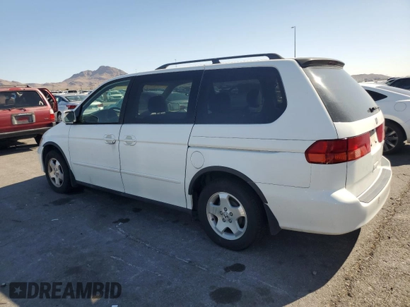 2000 Honda Odyssey EX with VIN 2HKRL1866YH625370, listed as a Copart auction lot 60981315 with 123,795 mi miles and Clean title. Bid and sale history available at DreamBid. Image 2.