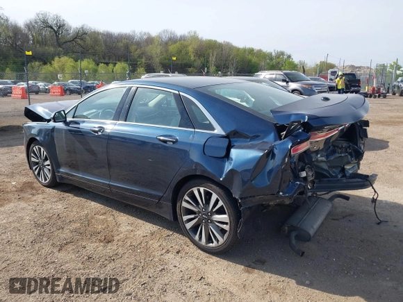 2017 Lincoln MKZ Hybrid Select z VIN 3LN6L5LU9HR641278, wystawiony jako IAAI lot #42159836 z przebiegiem 85 856 mil mil oraz . Historia ofert i sprzedaży dostępna na DreamBid. Obrazek 3.