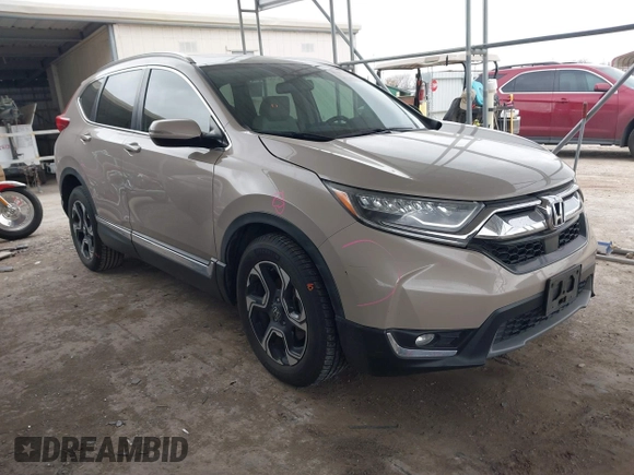 2018 Honda CR-V Touring with VIN 5J6RW2H92JL012021, listed as a IAAI auction lot 41681308 with 110,086 mi miles. Bid and sale history available at carsss.com. Image 1.