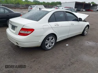 2009 Mercedes-Benz C 300 Sport with VIN WDDGF54X89R048281, listed as a IAAI auction lot 42366747 with 233,201 mi miles and . Bid and sale history available at DreamBid. Image 4.