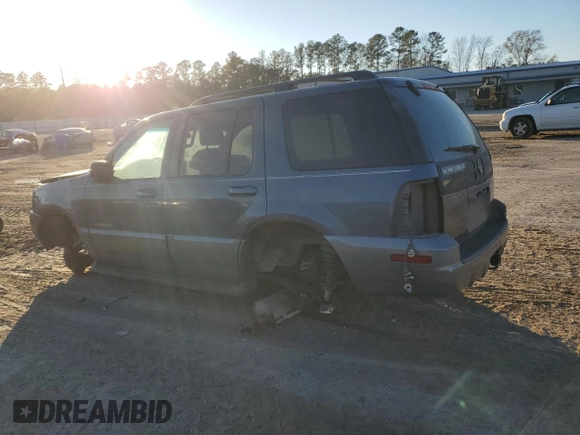 2002 Mercury Mountaineer Convenience с VIN 4M2ZU66W62UJ31482, выставлен на аукционе Copart как лот 85650114 с пробегом Не указан миль и Списание • Salvage title. История ставок и продаж доступна на DreamBid. Изображение 2.