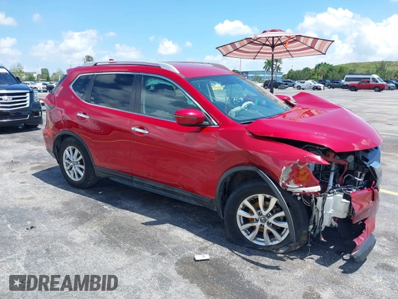 2017 Nissan Rogue S with VIN 5N1AT2MT5HC876175, listed as a IAAI auction lot 39318670 with 49,072 mi miles. Bid and sale history available at carsss.com. Image 1.