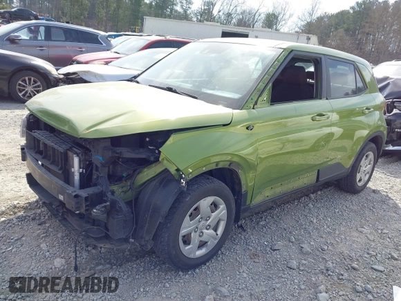 2020 Hyundai Venue SE with VIN KMHRB8A33LU039313, listed as a IAAI auction lot 41753319 with 92,872 mi miles and . Bid and sale history available at DreamBid. Image 2.