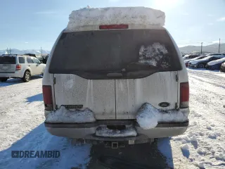 2002 Ford Excursion XLT с VIN 1FMNU41S72EB99664, выставлен на аукционе Copart как лот 86885794 с пробегом 164 325 миль миль и Чистый • Clean title. История ставок и продаж доступна на DreamBid. Изображение 6.