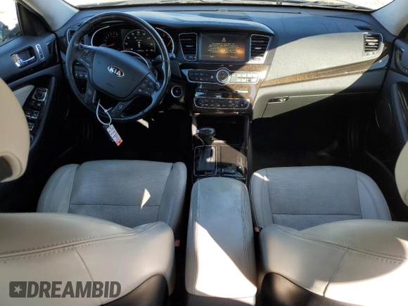 2014 Kia Cadenza Premium with VIN KNALN4D78E5146151, listed as a Copart auction lot 84447644 with 109,833 mi miles and Salvage Title. Bid and sale history available at carsss.com. Image 8.