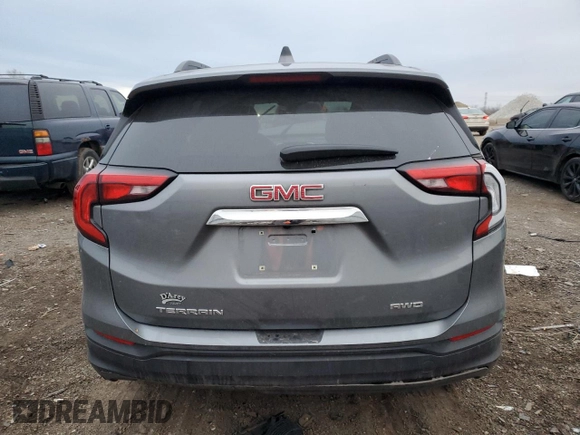 2021 GMC Terrain SLE with VIN 3GKALTEVXML327066, listed as a Copart auction lot 44121895 with 60,045 mi miles and Salvage Title. Bid and sale history available at carsss.com. Image 6.