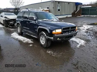 2002 Dodge Durango Sport with VIN 1B4HS38N62F206466, listed as a Copart auction lot 83207134 with 154,145 mi miles and Salvage Title. Bid and sale history available at carsss.com. Image 12.