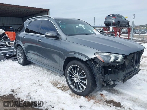 2020 Mercedes-Benz GLE 450 z VIN 4JGFB5KB8LA015890, wystawiony jako IAAI lot #41599282 z przebiegiem 50 714 mil mil oraz . Historia ofert i sprzedaży dostępna na DreamBid. Obrazek 1.