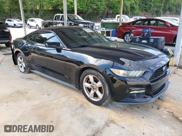 2015 Ford Mustang EcoBoost with VIN 1FA6P8TH7F5417090, listed as a Copart auction lot 55311995 with 88,086 mi miles and Clean Title. Bid and sale history available at DreamBid. Image 4.