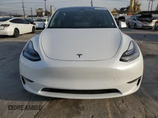 2021 Tesla Model Y Long Range z VIN 5YJYGDEE7MF090698, wystawiony jako Copart lot #44192555 z przebiegiem 78 907 mil mil oraz Szkoda całkowita • Salvage title. Historia ofert i sprzedaży dostępna na DreamBid. Obrazek 5.