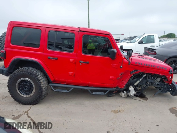 2019 Jeep Wrangler Unlimited Rubicon с VIN 1C4HJXFN8KW512987, выставлен на аукционе IAAI как лот 42377159 с пробегом 78 447 миль миль и . История ставок и продаж доступна на DreamBid. Изображение 12.