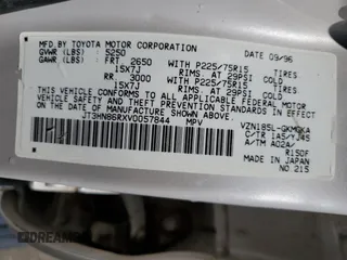 1997 Toyota 4Runner SR5 z VIN JT3HN86RXV0057844, wystawiony jako Copart lot #55357775 z przebiegiem 308 521 mil mil oraz Szkoda całkowita • Salvage title. Historia ofert i sprzedaży dostępna na DreamBid. Obrazek 14.