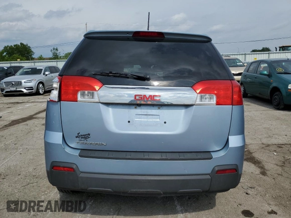 2014 GMC Terrain SLE z VIN 2GKALREK5E6319570, wystawiony jako Copart lot #58217445 z przebiegiem Nie podano mil oraz Szkoda całkowita • Salvage title. Historia ofert i sprzedaży dostępna na DreamBid. Obrazek 6.