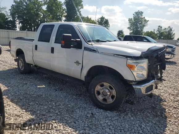 2011 Ford F-250 XL with VIN 1FT7W2BT9BED04983, listed as a Copart auction lot 61449545 with 252,940 mi miles and Clean title. Bid and sale history available at DreamBid. Image 4.