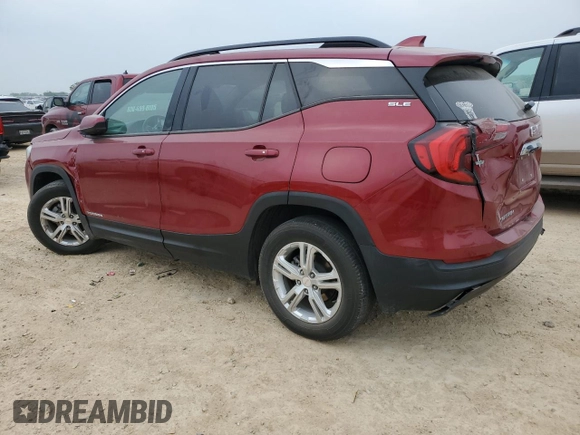 2019 GMC Terrain SLE with VIN 3GKALMEV2KL367595, listed as a Copart auction lot 51835225 with 0 mi miles and Clean Title. Bid and sale history available at carsss.com. Image 2.