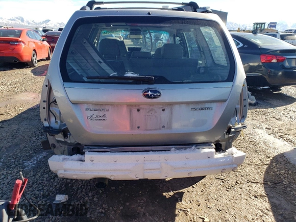 2006 Subaru Forester 2.5 X w/Premium Pkg with VIN JF1SG65606H741916, listed as a Copart auction lot 44966844 with 152,500 mi miles and Salvage Title. Bid and sale history available at carsss.com. Image 6.