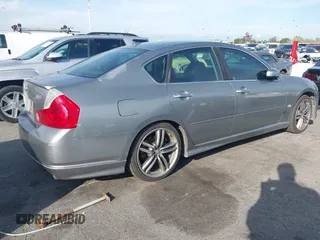 2006 Infiniti M45 Sport with VIN JNKBY01E86M204959, listed as a IAAI auction lot 41772407 with 165,632 mi miles. Bid and sale history available at carsss.com. Image 4.