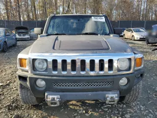 2009 Hummer H3 SUV with VIN 5GTEN13E198107568, listed as a Copart auction lot 78607404 with 182,613 mi miles and Salvage Title. Bid and sale history available at carsss.com. Image 5.