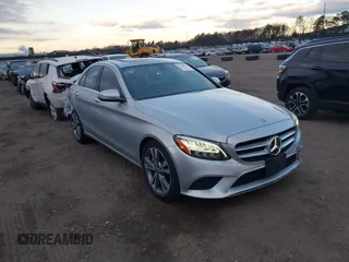 2019 Mercedes-Benz C 300 with VIN WDDWF8DB1KR504239, listed as a IAAI auction lot 41328372 with 22,924 mi miles and . Bid and sale history available at DreamBid. Image 1.