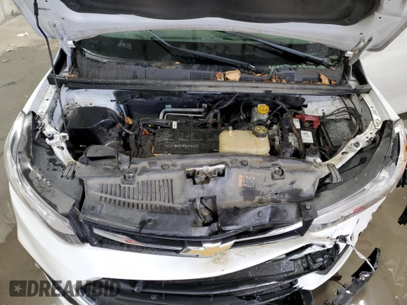 2018 Chevrolet Trax LT with VIN 3GNCJPSB5JL335123, listed as a Copart auction lot 52340495 with 107,257 mi miles and Salvage Title. Bid and sale history available at DreamBid. Image 12.