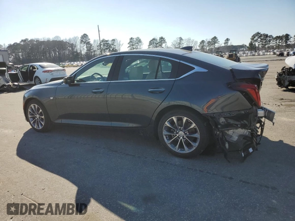 2020 Cadillac CT5 Premium Luxury z VIN 1G6DN5RK6L0141408, wystawiony jako Copart lot #46936755 z przebiegiem 9 160 mil mil oraz Szkoda całkowita • Salvage title. Historia ofert i sprzedaży dostępna na DreamBid. Obrazek 2.