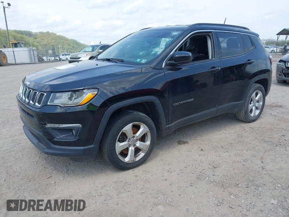 2018 Jeep Compass Latitude z VIN 3C4NJDBB3JT144056, wystawiony jako IAAI lot #42138173 z przebiegiem 45 985 mil mil oraz . Historia ofert i sprzedaży dostępna na DreamBid. Obrazek 17.