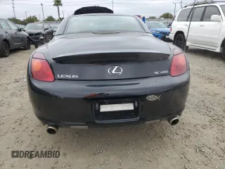 2003 Lexus SC 430 z VIN JTHFN48Y030039882, wystawiony jako Copart lot #50581485 z przebiegiem 43 439 mil mil oraz Szkoda całkowita • Salvage title. Historia ofert i sprzedaży dostępna na DreamBid. Obrazek 6.