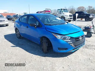 2024 Nissan Versa S with VIN 3N1CN8DV9RL929965, listed as a IAAI auction lot 41762993 with 2,989 mi miles. Bid and sale history available at carsss.com. Image 1.