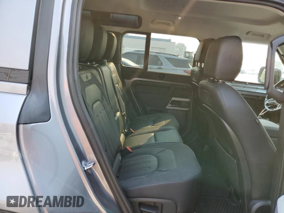 2020 Land Rover Defender S with VIN SALEJEEX5L2015665, listed as a Copart auction lot 70251754 with 27,381 mi miles and Salvage title. Bid and sale history available at DreamBid. Image 11.