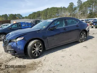 2015 Acura TLX Technology with VIN 19UUB1F52FA013180, listed as a Copart auction lot 53433155 with 162,066 mi miles and Salvage title. Bid and sale history available at DreamBid. Image 1.