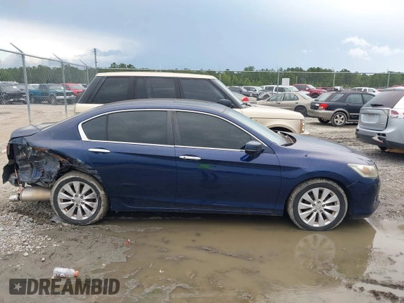 2013 Honda Accord EX z VIN 1HGCR2F71DA235754, wystawiony jako IAAI lot #42415716 z przebiegiem 157 642 mil mil oraz . Historia ofert i sprzedaży dostępna na DreamBid. Obrazek 13.