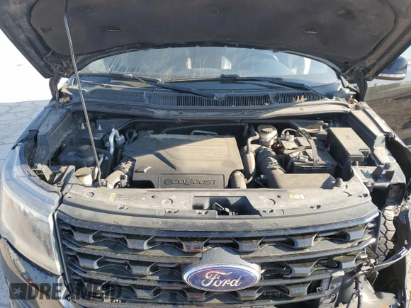 2017 Ford Explorer Sport with VIN 1FM5K8GT8HGA74683, listed as a Copart auction lot 55941375 with 160,898 mi miles and Salvage title. Bid and sale history available at DreamBid. Image 11.