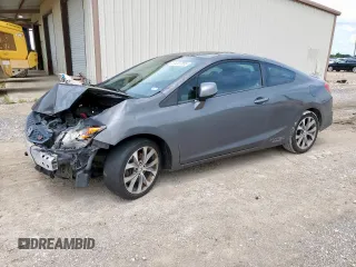2012 Honda Civic Si with VIN 2HGFG4A52CH708551, listed as a Copart auction lot 64207855 with 158,563 mi miles and Clean title. Bid and sale history available at DreamBid. Image 1.