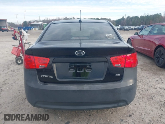 2012 Kia Forte EX with VIN KNAFU4A23C5493666, listed as a IAAI auction lot 41755930 with 203,251 mi miles. Bid and sale history available at carsss.com. Image 17.