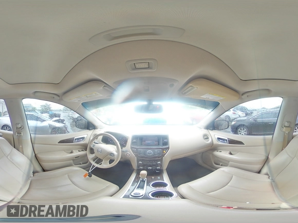 2014 Nissan Pathfinder SL with VIN 5N1AR2MM1EC617511, listed as a Copart auction lot 55506935 with 173,304 mi miles and Salvage title. Bid and sale history available at DreamBid. Image 14.