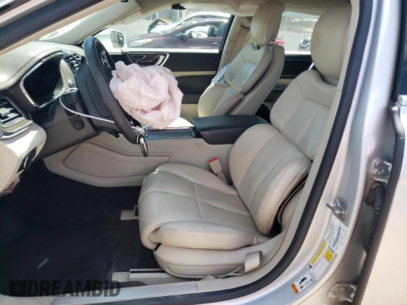 2017 Lincoln Continental Premiere with VIN 1LN6L9VK2H5631570, listed as a Copart auction lot 65151824 with 0 mi miles and Salvage Title. Bid and sale history available at carsss.com. Image 7.