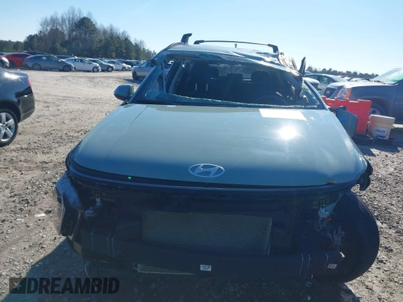 2024 Hyundai Kona SEL with VIN KM8HBCAB4RU162309, listed as a IAAI auction lot 41355222 with 9,264 mi miles. Bid and sale history available at carsss.com. Image 6.
