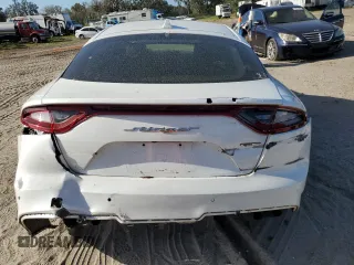 2021 Kia Stinger GT2 with VIN KNAE55LC1M6089121, listed as a Copart auction lot 74823434 with 25,009 mi miles and Salvage Title. Bid and sale history available at carsss.com. Image 6.