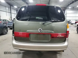 2001 Mercury Villager z VIN 4M2ZV14T91DJ11749, wystawiony jako Copart lot #85922774 z przebiegiem 120 967 mil mil oraz Szkody całkowita. Historia ofert i sprzedaży dostępna na DreamBid. Obrazek 6.