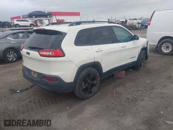 2018 Jeep Cherokee Limited with VIN 1C4PJMDB8JD613833, listed as a IAAI auction lot 40831461 with 134,497 mi miles. Bid and sale history available at carsss.com. Image 4.