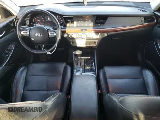 2017 Kia Cadenza Premium with VIN KNALB4J19H5050526, listed as a Copart auction lot 82837374 with 120,201 mi miles and Salvage Title. Bid and sale history available at carsss.com. Image 8.
