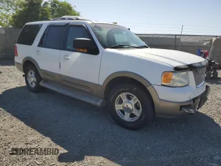 2004 Ford Expedition Eddie Bauer with VIN 1FMFU18L84LA80053, listed as a Copart auction lot 58858345 with 103,596 mi miles and Salvage title. Bid and sale history available at DreamBid. Image 4.